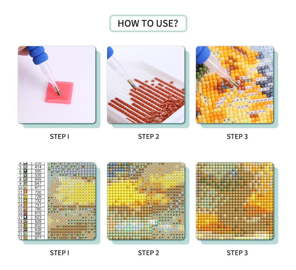 5D Diamond Painting Full Round Landscape Diy Embroidery Cross Stitch Home Decoration Diamond Art Gift 30x40cm