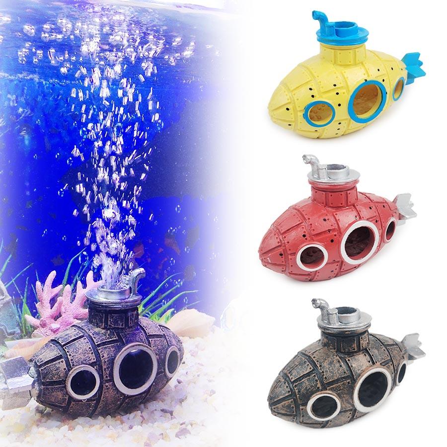 Resin Submarine Ornaments Fish Shrimp Shelter Cave Landscaping Accessories for Aquarium Fish Tank Decorations