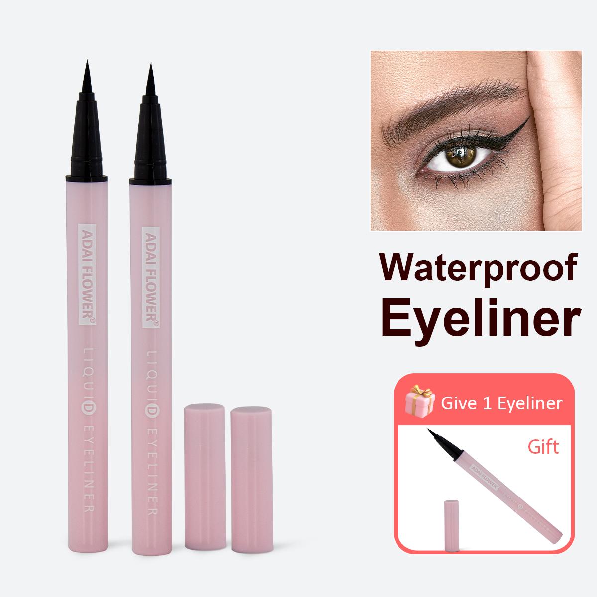 Водостойкая подводка для глаз. Не размазывается, не оставляет следов, цвет стойкий. Купите 2, получите 1 бесплатно. Светло-розовый.