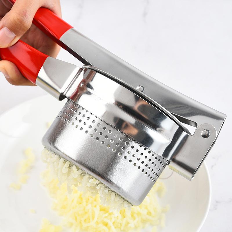 Картофельная давилка из нержавеющей стали, ручной пресс для картофельного пюре, соковыжималка для апельсинов, лимонов, лаймов, сушилка для овощей, кухонный гаджет