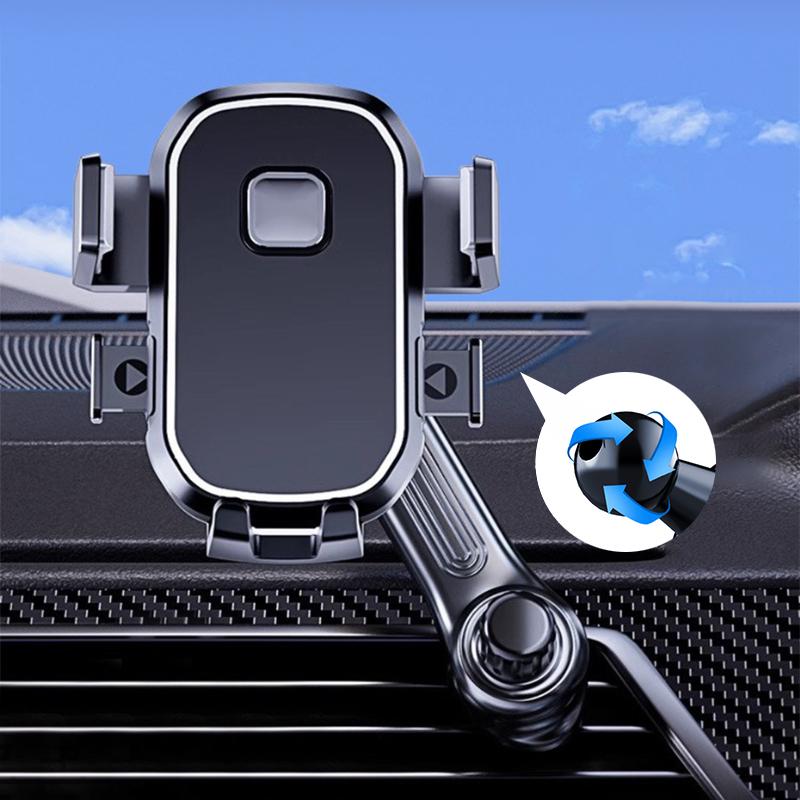 SEAMETAL Car Phone Holder Gravity GPS Support 360 Degree Rotatable Car Air Vent Mount