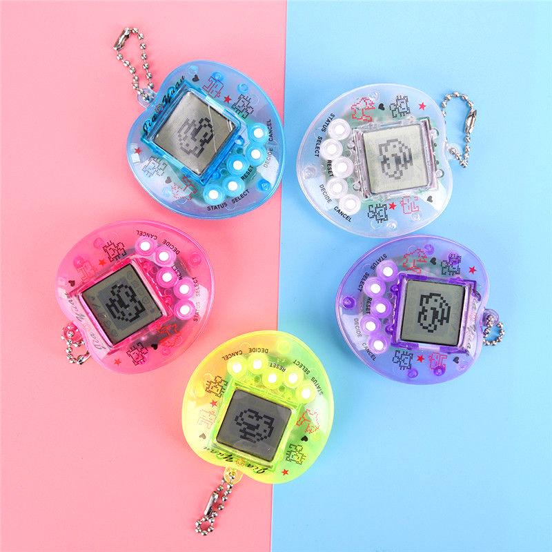 Korean Fashion Rainbow Game Console Bone Keychain Kawaii Harajuku Charm Y2K Crystal Heart Lock DIY Bag Pendant Keychain Vintage