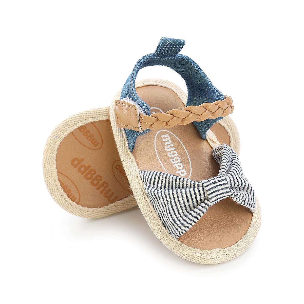 MYGGPP Lace Baby Sandals Baby Shoes Baby Sandals Baby Shoes Toddler Small Cloth Bottom