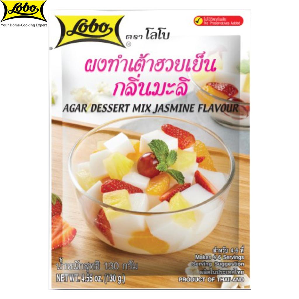 Lobo Порошок холодного тофу со вкусом миндаля, без консервантов/ на 4-6 персон, тайский десерт, 130 г