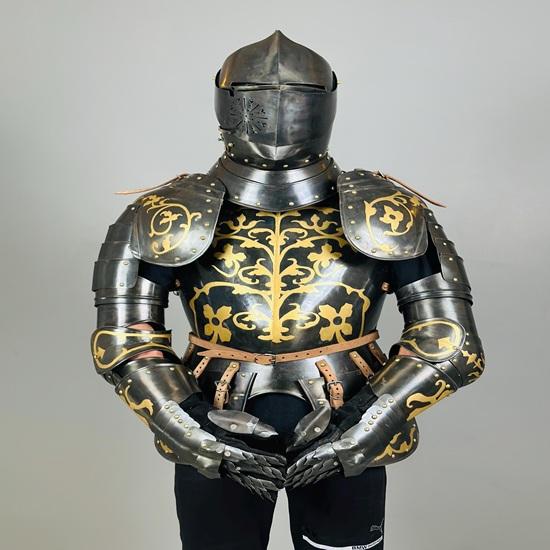 Конкурсный доспех Антона Пеффенхаузера Средневековый доспех Полудоспех Боевой воин Костюм на Хэллоуин Лучший подарок для него
