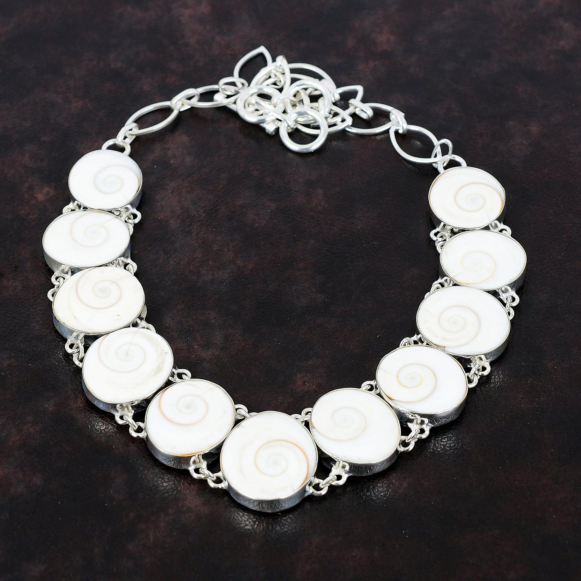 Ожерелье из драгоценных камней в форме глаза Шивы. Дизайнерское ожерелье. Ожерелье из стерлингового серебра 925 пробы. Регулируемое ожерелье-цепочка. Ожерелье ручной работы. Подарок на помолвку.