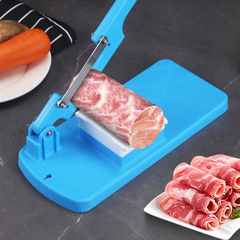 Многофункциональная ломтерезка для продуктов, разборная для замороженного мяса, картофеля, бананов, яблок и многого другого для домашнего кухонного использования, нарезка ломтиками и кубиками, кухонная ломтерезка