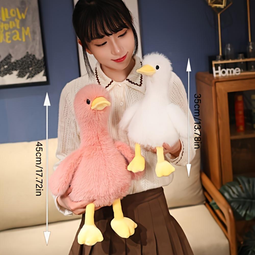 Cute Duck Plush Toys - Super Soft Cartoon Stuffed Animals for Christmas Birthday Gifts, Children's Prizes and Baby Room Decorations