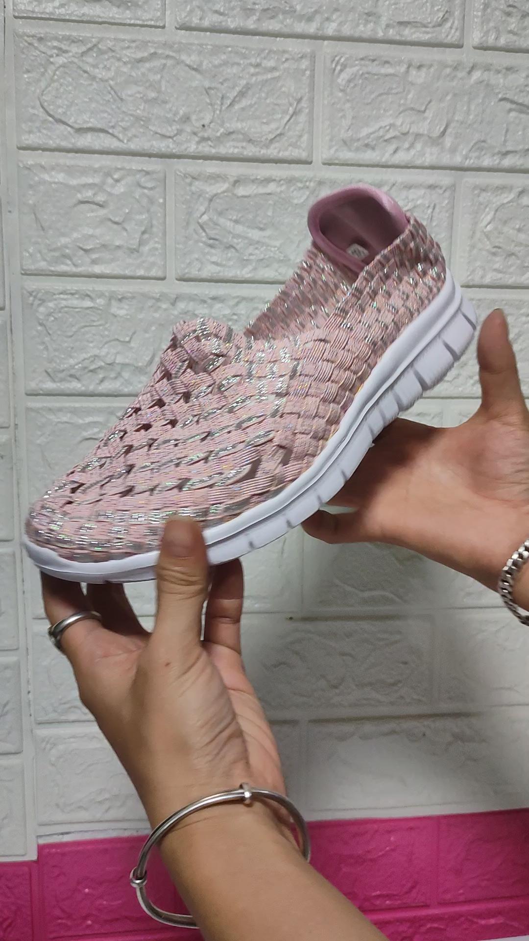 Summer Women Sneakers Comfort Casual Nurse Plus Size Flats Loafers Soft Beach Walking Sports Shoes Lightweight Slip On