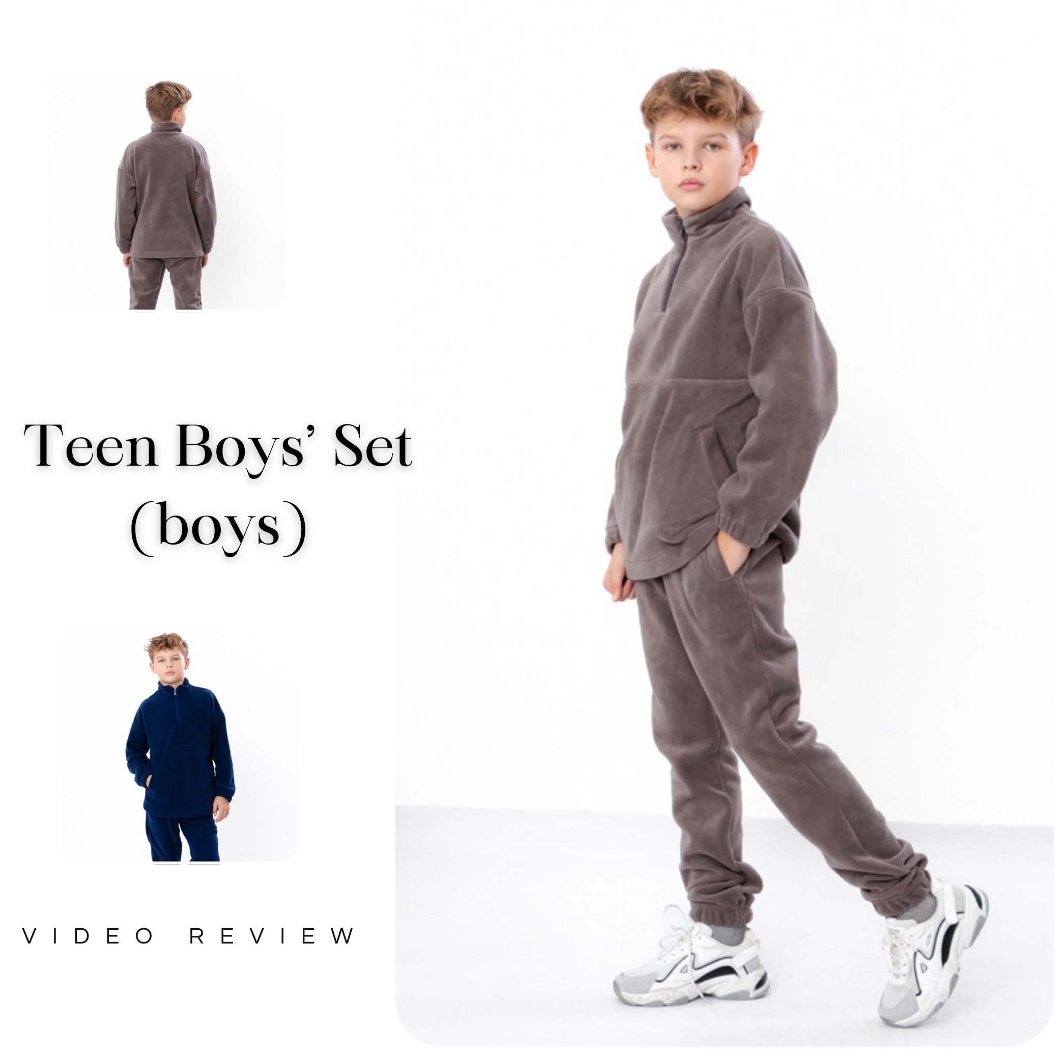 Boys’ Winter Fleece Suit – Comfortable Fit & Excellent Warmth Winter 6453-027-1 HC