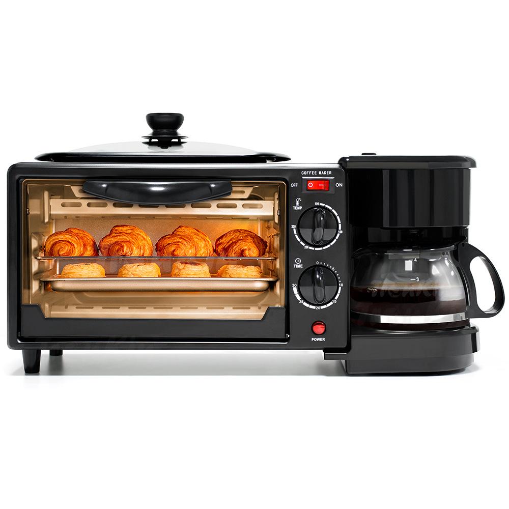 Pizza Oven Useful Anti-rust Grilling Timing Function Coffee Maker for Specialty Bread