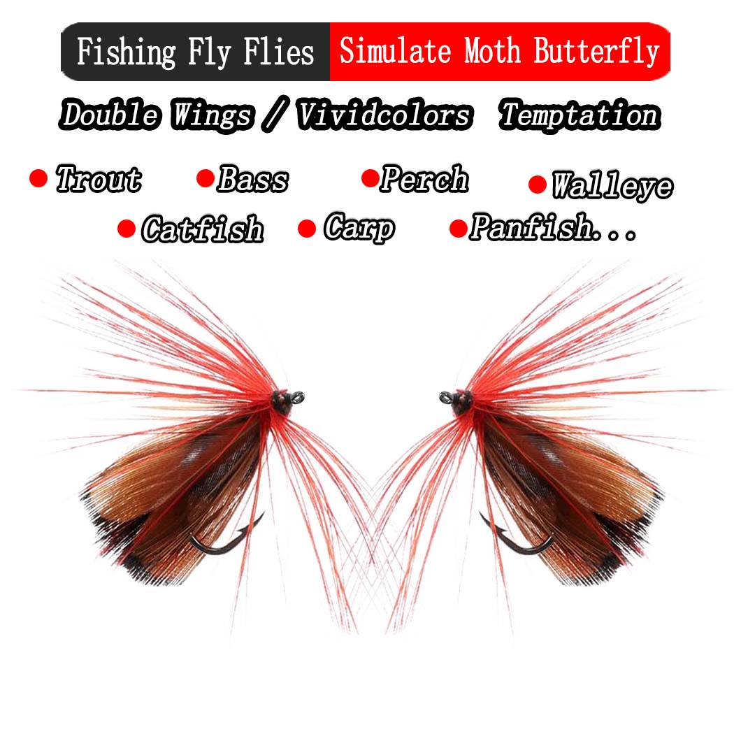 5/10 шт./кор. мушки для ловли форели искусственные насекомые моль бабочка приманка приманки