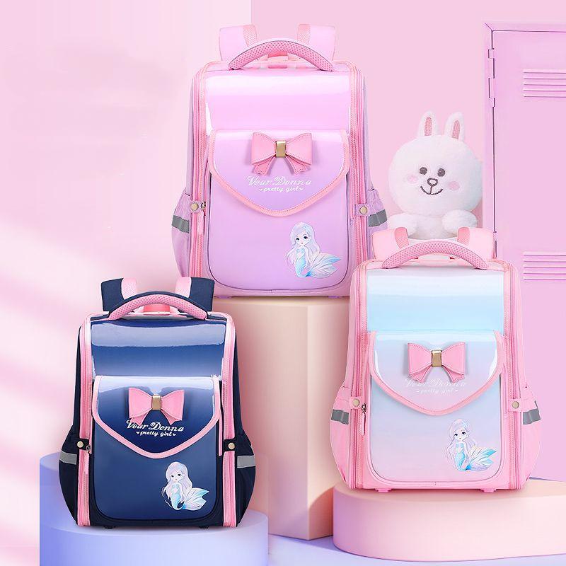 Новый студенческий непромокаемый детский школьный рюкзак с принтом для девочек и мальчиков, студенческий рюкзак начальной школы, большой вместительный рюкзак, школьная сумка