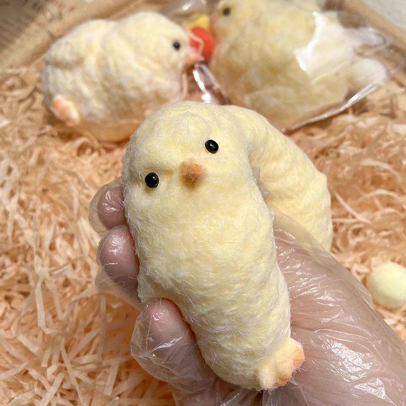 Игрушки ручной работы Chick Taba, ультрамягкие игрушки для снятия стресса ( Курица )