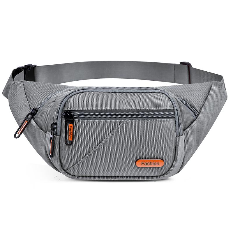 Unisex Waterproof Waist Pack - Multi-Pocket Adjustable Design for Travel/Sports/Business, Large Capacity & Anti-Slip Strap