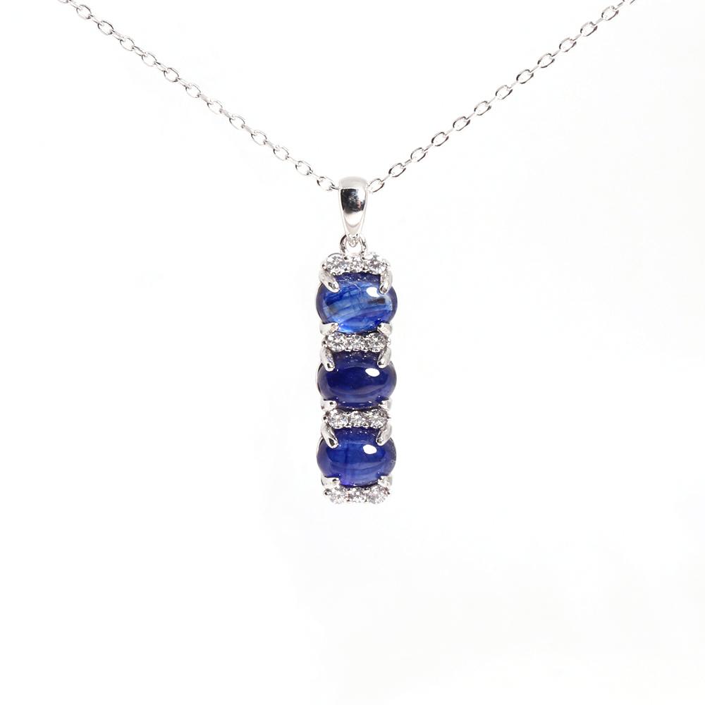 Серьги из серебра 925 пробы с натуральным наполненным стеклом сапфиром, подарок на годовщину для леди