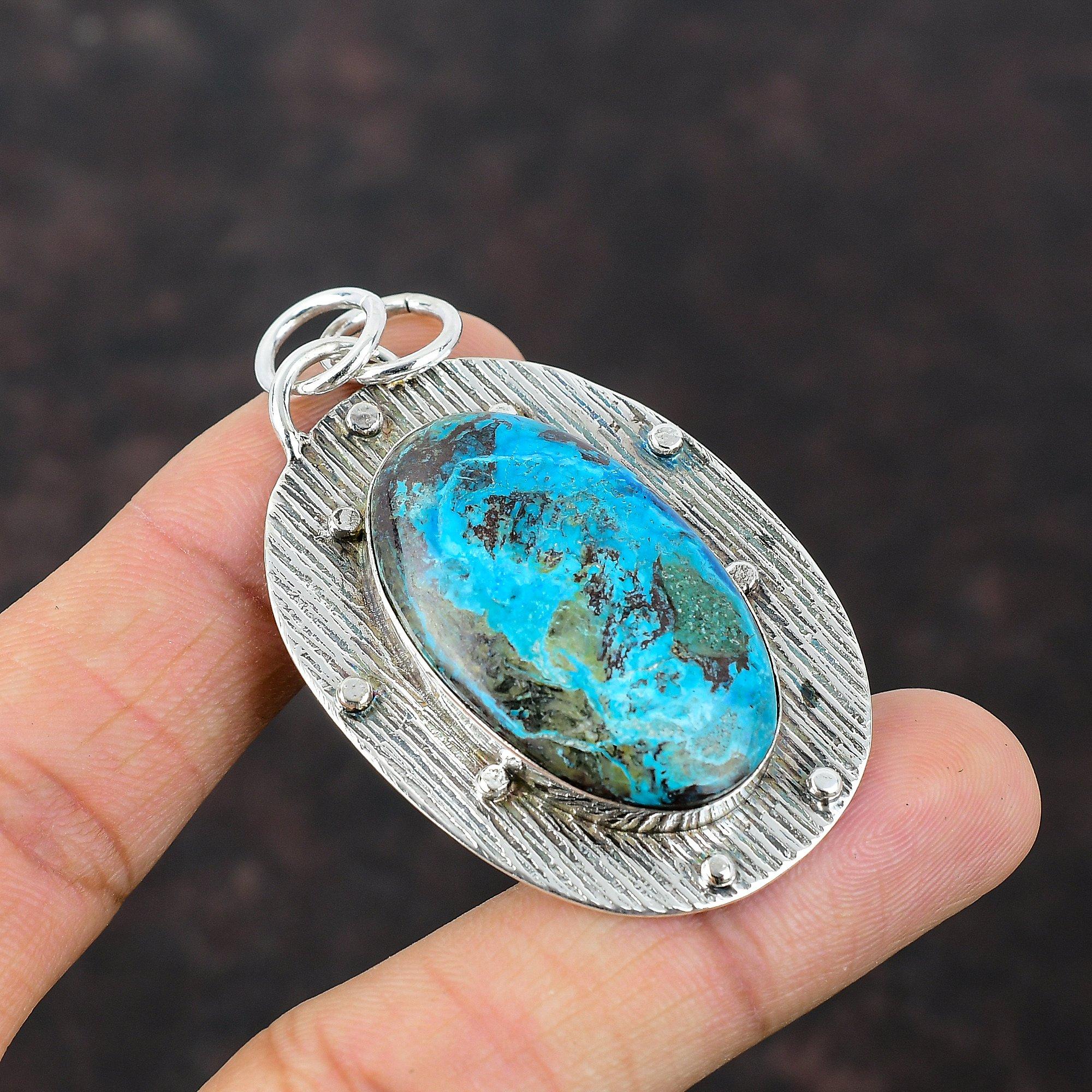 Подвеска из шаттукита ручной работы, новые ювелирные изделия из стерлингового серебра 925 пробы, натуральный драгоценный камень, серебряные ювелирные изделия, подарок для жены, ювелирные изделия из шаттукита