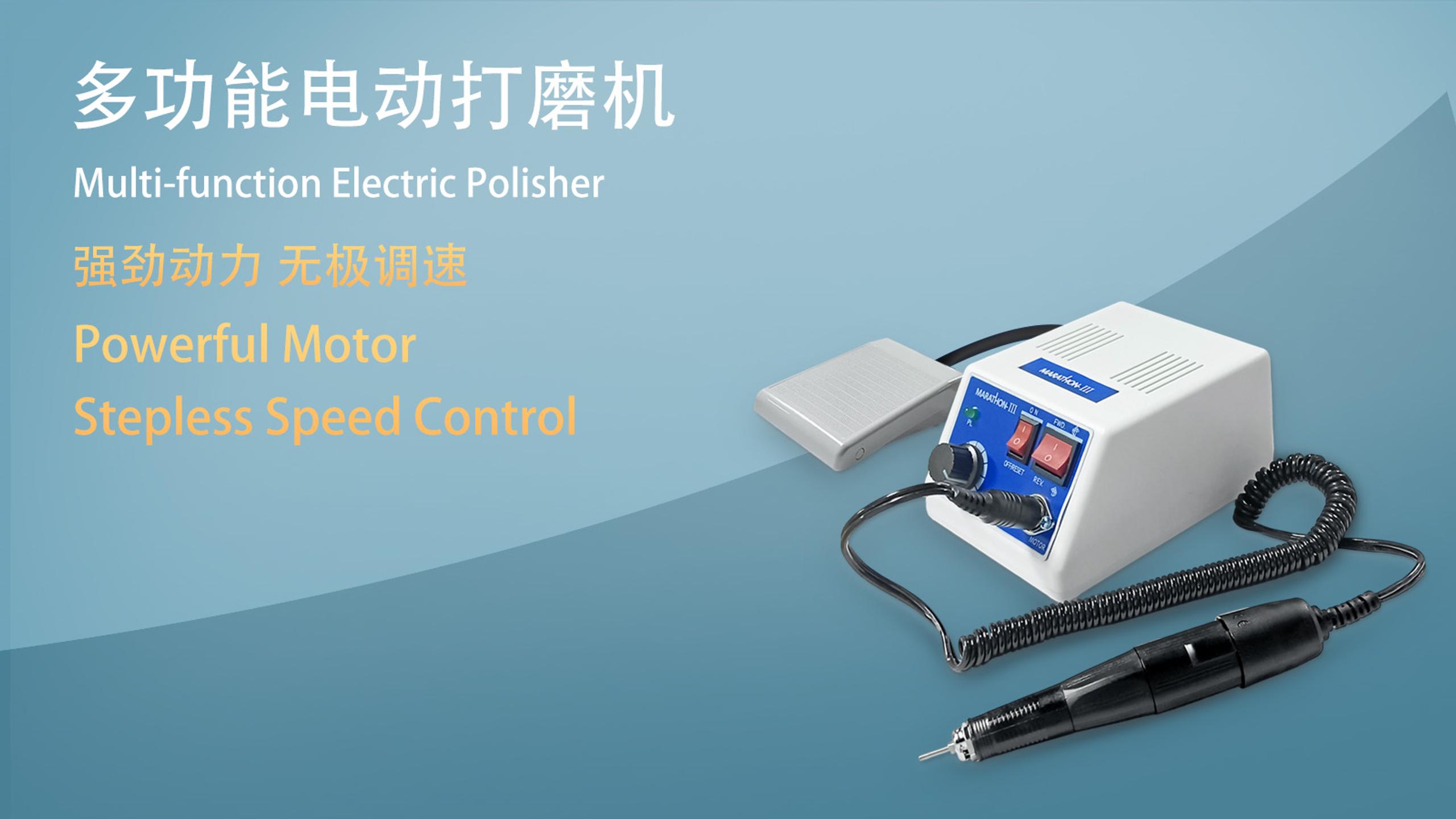 Стоматологический микромоторный полировщик Marathon-III Микромотор Лабораторный Ювелирный Резьба шлифовальный станок Микромотор Ручной Набор подходит для марафона