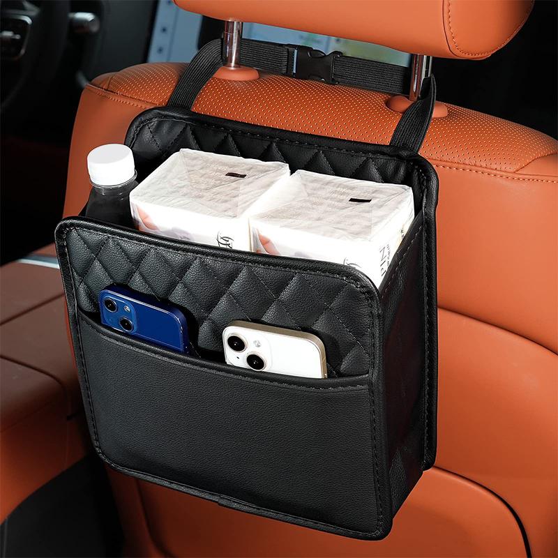 SEAMETAL Car Back Seat Storage Box Car Organizer Auto Waterproof Pocket Sundries Case Car Backseat Organizer Hanging Storage Bag