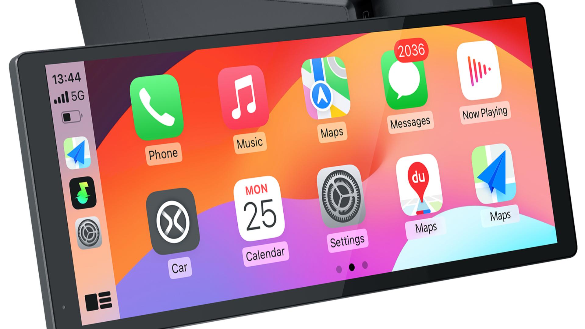 [carabc] D1025 Fully Laminated Display 1920x720 60fps Carplay Android Auto Screen for Car 10.25"