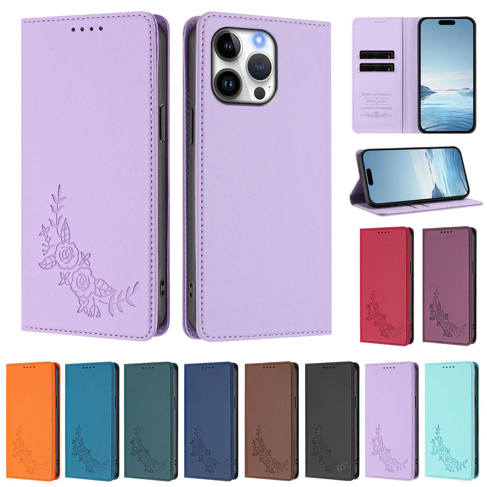 Кошелек-чехол-книжка для Samsung Galaxy A57 A37 A26 A36 A56 A55 A35 A25 A24 A34 A54 A33 A53 A73 4G 5G с блокировкой RFID и магнитной застежкой