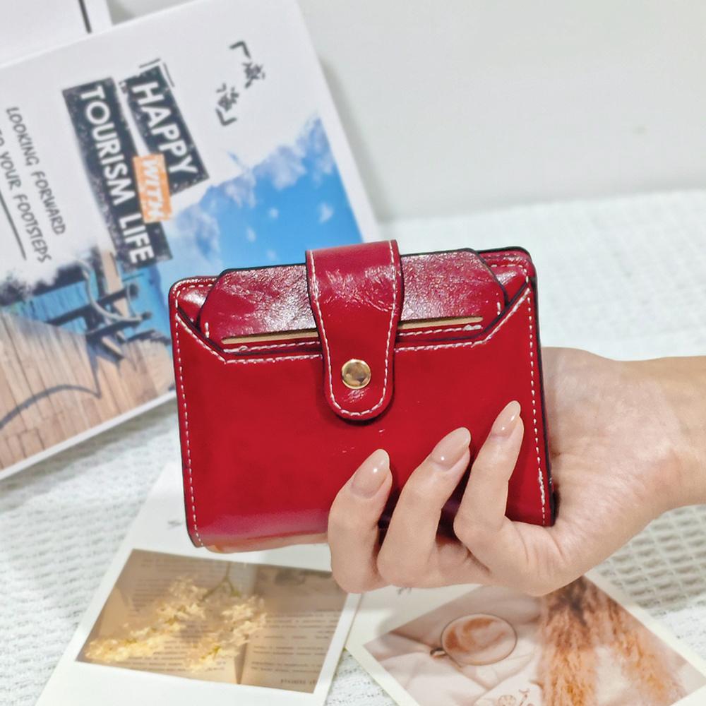 Card Holder Women's Wallet Female Student ID Anti-theft PU Card Case Cute Coin Purse Mini Clutch High-end Feel