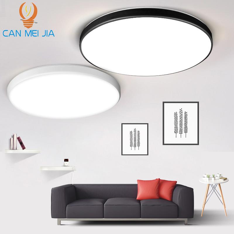 Modern Led Ceiling Lamp 220V 18W 30W Ultra Thin Ceiling Lights for Living Room Bathroom Home Lighting