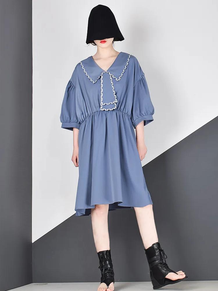 Xitao Женская одежда Свободное повседневное повседневное платье ZLL5296