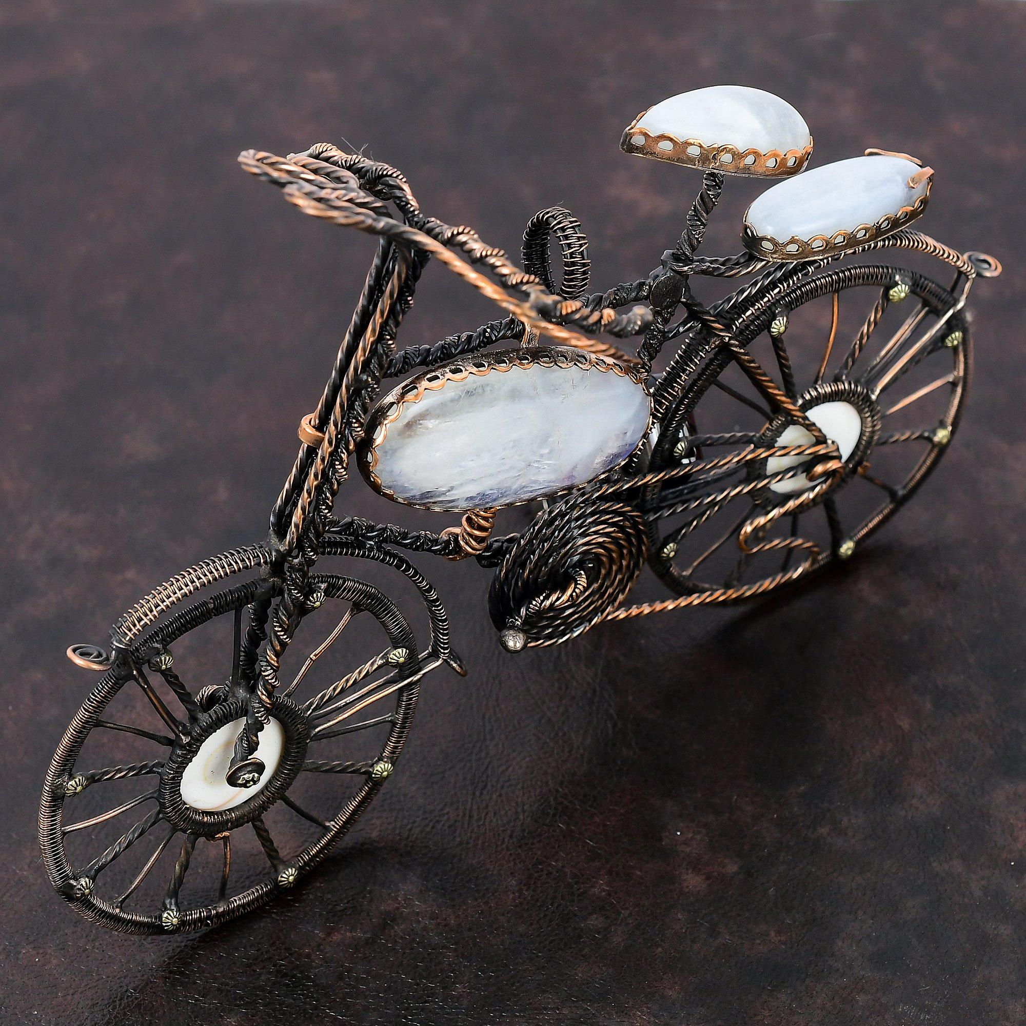 Подвеска Rainbow Moonstone, медная проволочная обертка, подвеска Shiva Eye Shell Gemstone, подвеска Cycle, медные украшения, уникальная подвеска для подарка
