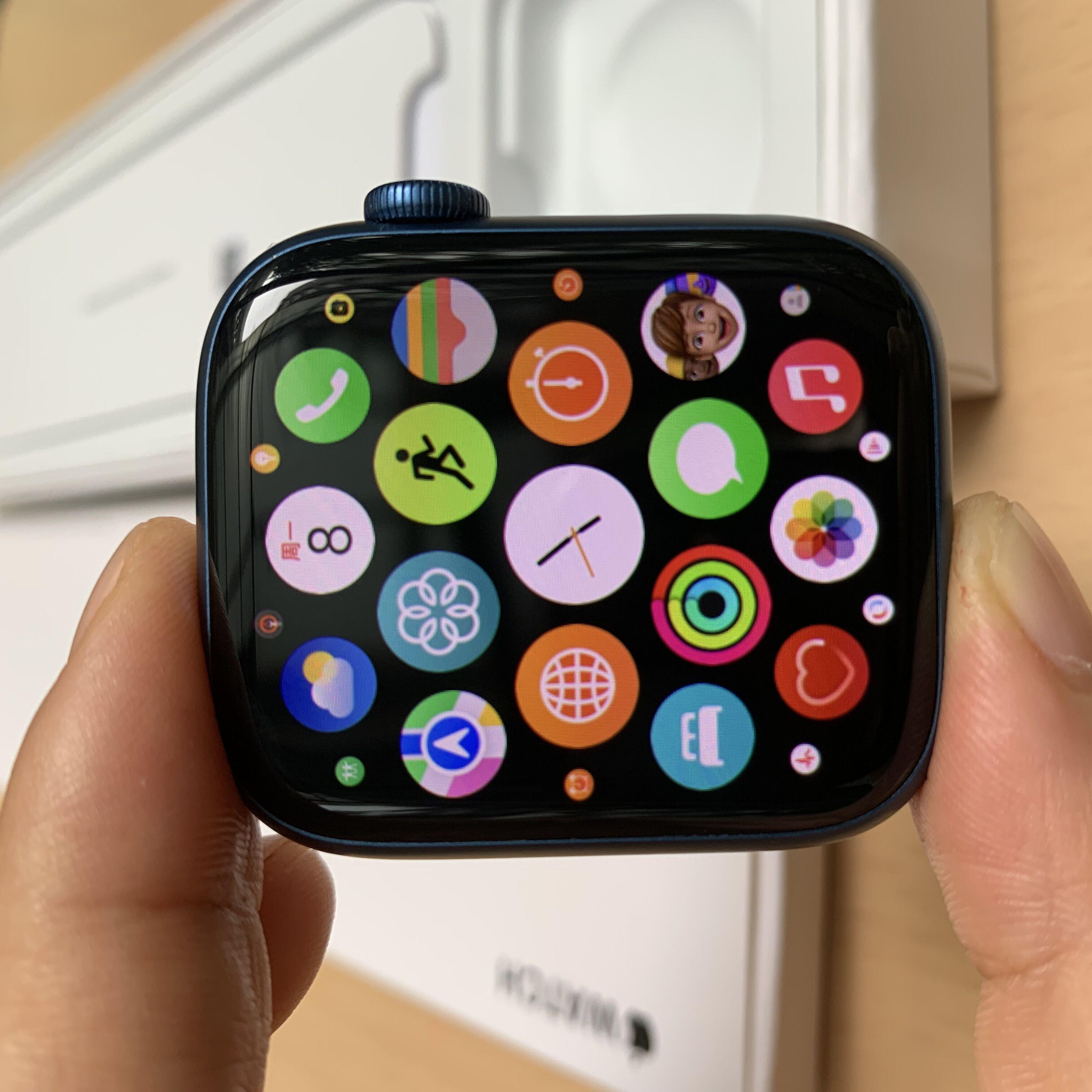 Apple Умные часы Apple Watch Series 7 41 мм Фитнес-трекер здоровья