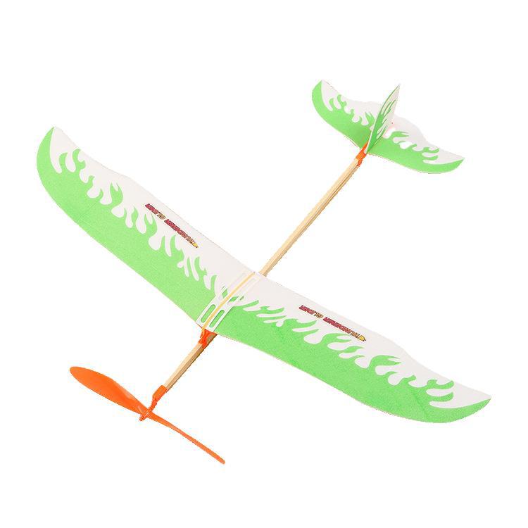 Rubber Band Airplane Novel Jet Glider Model Airplane Boys" Learning Machine Science Toys