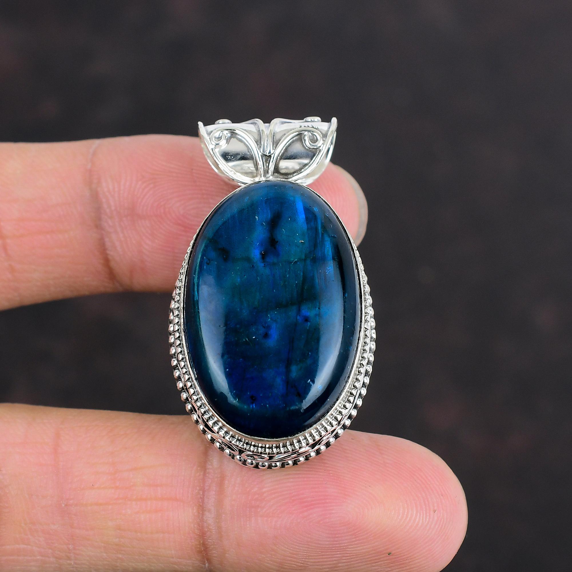 Неоновая вспышка лабрадорит кулон ювелирные изделия ручной работы драгоценный камень кулон из стерлингового серебра 925 пробы изящный винтажный кулон серебряные украшения для подарков