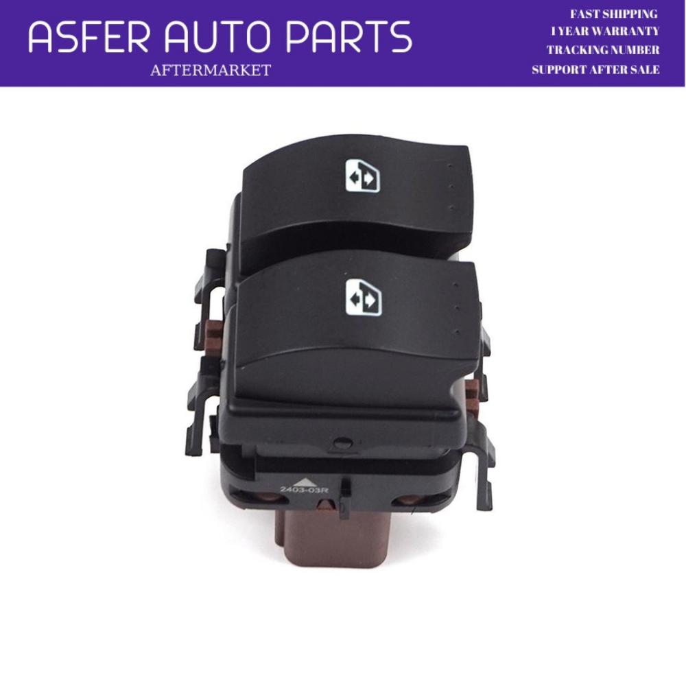 Window Control Switch Left Button For Espace IV Scenic II Megane II OEM Oem 8200315040-8200315042