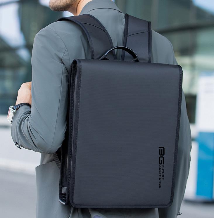 BANGE New Ultra-thin Men Fashion Backpack 13.3,14.14.6 Inch Laptop Backpack For Business Travel
