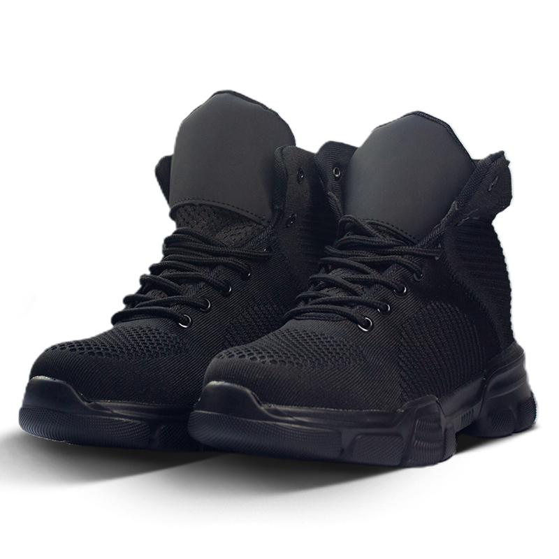 Легкие зимние рабочие защитные ботинки со стальным носком. Рабочая обувь. Осенняя неразрушимая защитная обувь. Мужские непрокалываемые мужские рабочие ботинки.