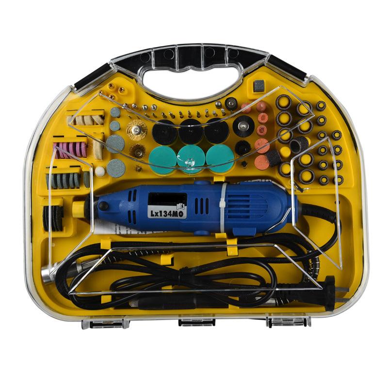 211 шт. Электрический мини-гравировальный станок, мини-ручная дрель, шлифовальный и полировальный станок