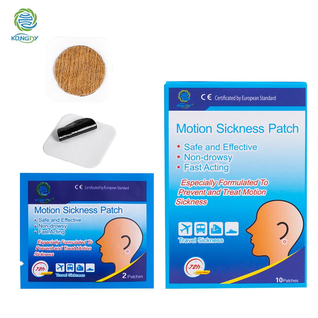 KONGDY Sickness Patch 40pcs/20bags Travel Anti-Motion Sickness Medical Stickers Prevent And Relieve Motion Sickness Medicine Pad