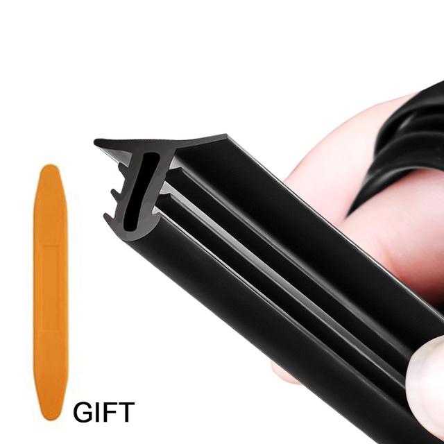 SEAMETAL Уплотнительная лента для приборной панели автомобиля, шумоизоляционные резиновые полосы, защитные полосы для салона автомобиля, уплотнители для лобового стекла автомобиля, аксессуары