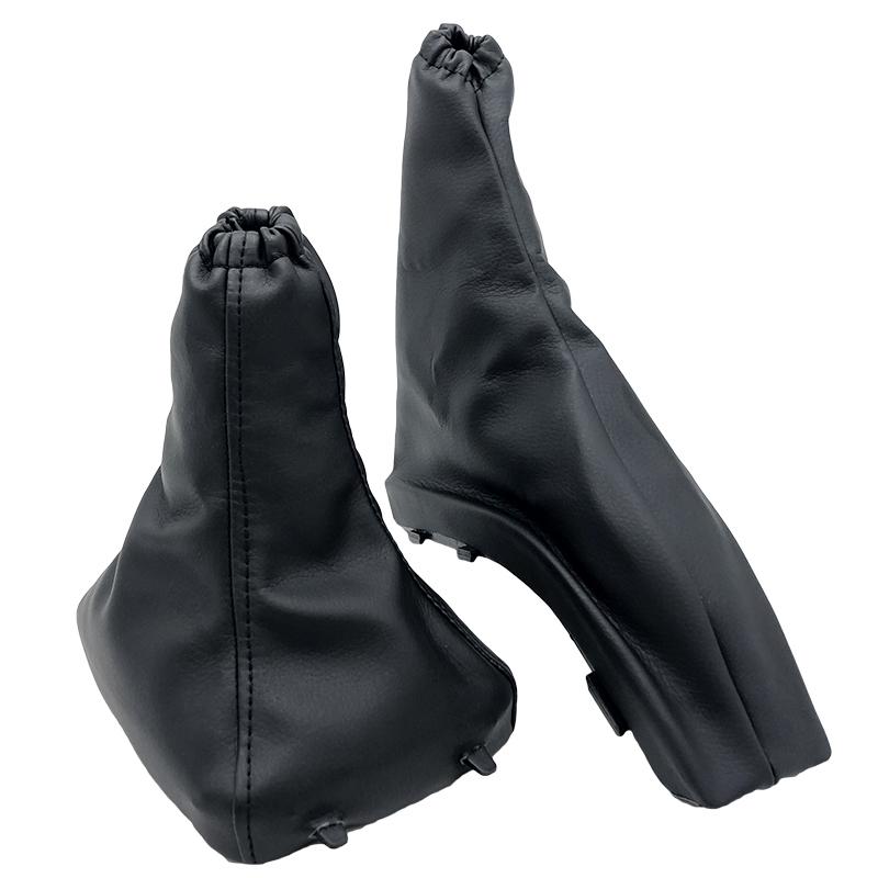 For Opel Vauxhall Astra II G Zafira A 1998-2010 Gear Shift Knob With Gaiter Boot Cover Handbrake Case Cars Accessories