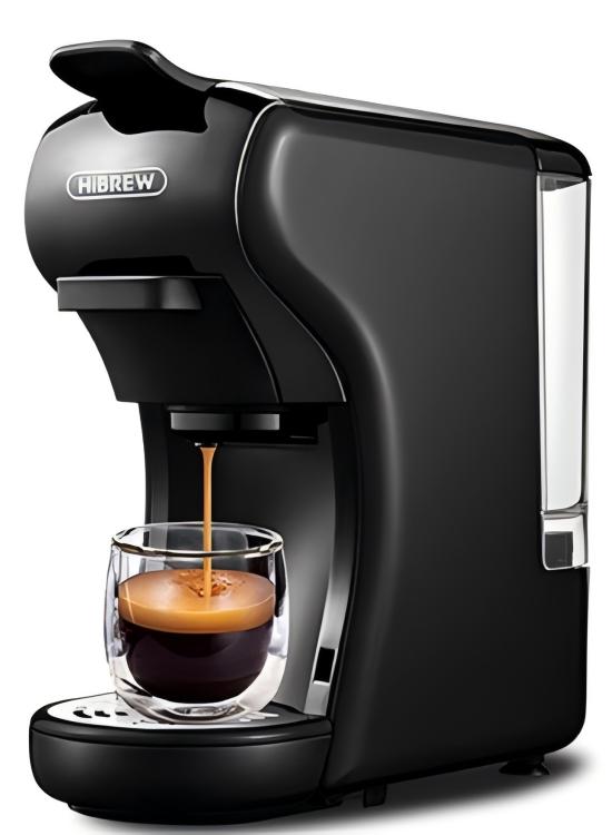 HiBREW H1A 220V Multifunctional Coffee Machine Espresso Cold and Hot Extraction Compatible Multi-capsule Small