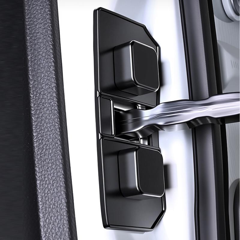 SEAMETAL Силиконовый ограничитель двери автомобиля, накладка-замок, буфер, амортизатор, силиконовые защитные накладки на дверной фиксатор автомобиля, ударопрочные, утолщенные, противоударные