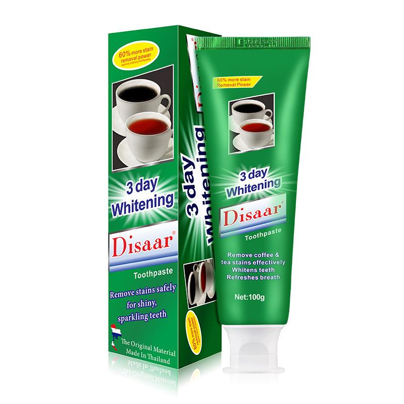 Disaar 100g/pc Exquisite Girl 3 Day Whitening Toothpaste Softening Stubborn Teeth Stains Toothpastes Micro-Heat Techremoves Touch Stain