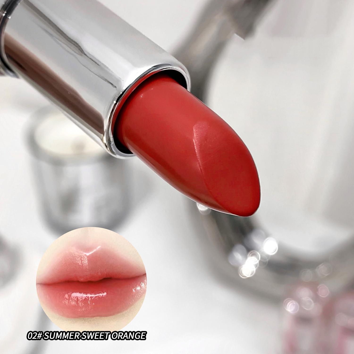 Gegebear Light and Translucent, Watery Lipstick, Mirror Moisturizing,  Korean Lip Gloss, Cross-border Beauty
