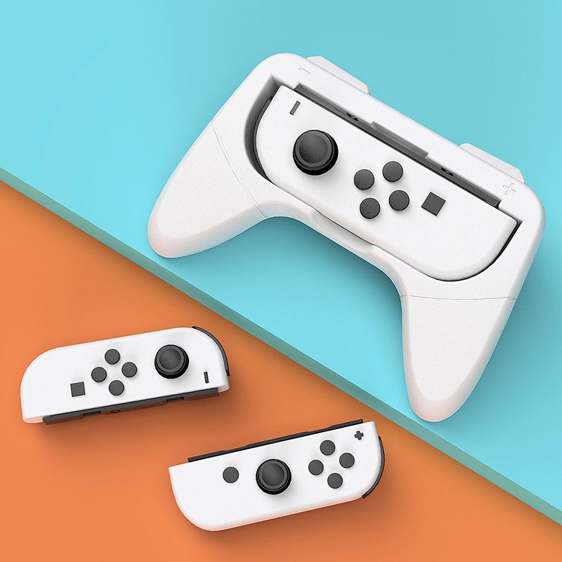VAORLO 2 шт., держатель-подставка для кронштейна Joycon, колесо для Nintendo Switch/Nintendo Switch, OLED контроллер JOY CON, геймпад, аксессуары для рукояток