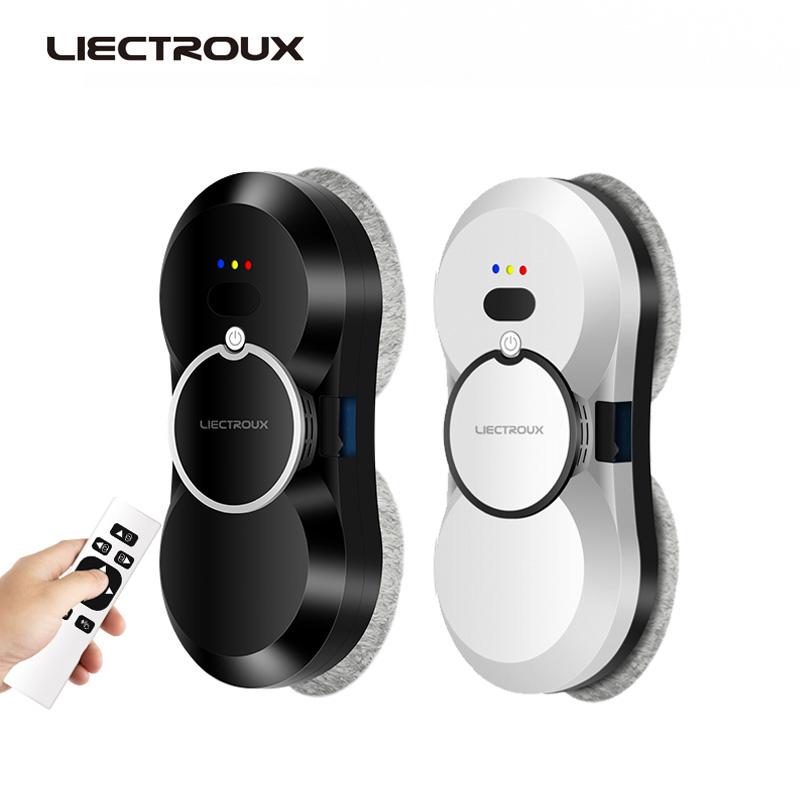 LIECTROUX HCR-10 Window Cleaning Robot Water Spray Automatic Robotic Glass Wiper Vacuum Cleaner Electric Windows Washer for Home Appliance
