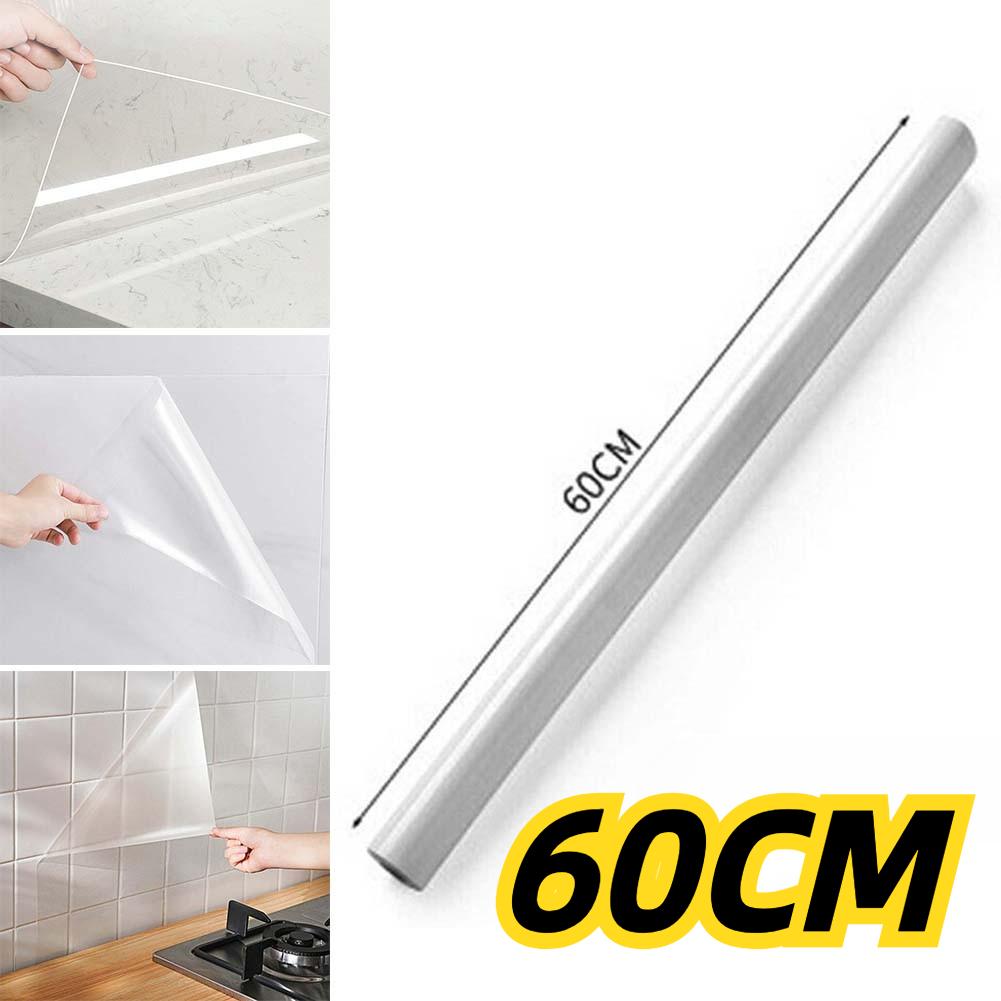 Кухонная масляная наклейка на стену, прозрачная самоклеящаяся пленка, съемная защитная пленка, декор для полок и ящиков