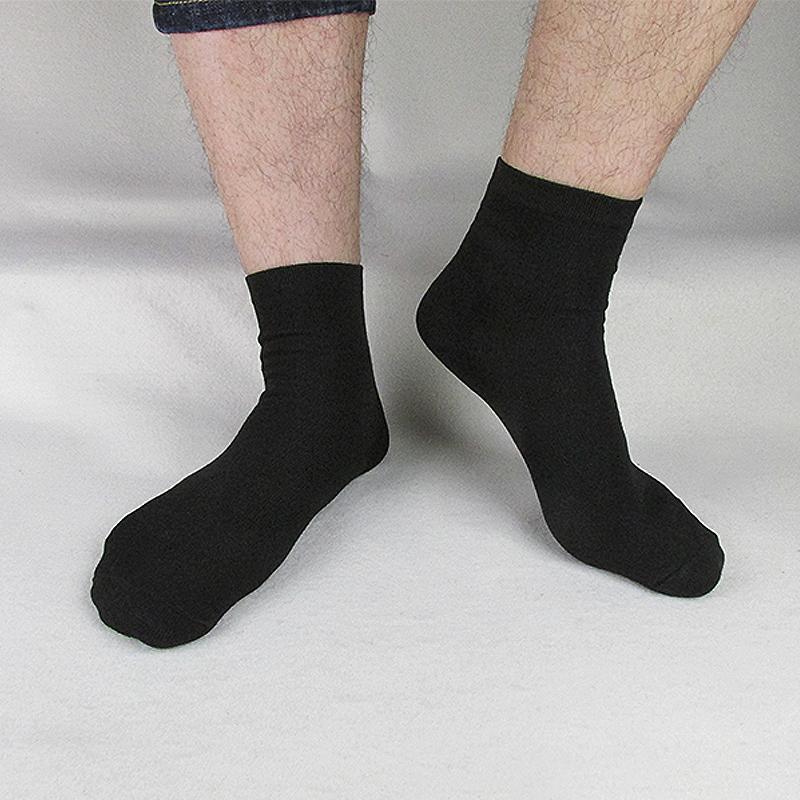 5 пар носков для бизнеса нового стиля, мужские вязаные хлопковые носки, антибактериальные дышащие носки до щиколотки