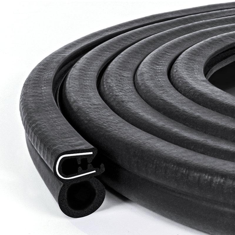 SEAMETAL Защитная полоса от царапин на кромке двери автомобиля Уплотнительная накладка Защита Кромки Наклейка на дверь автомобиля Универсальная 1/2/5 м