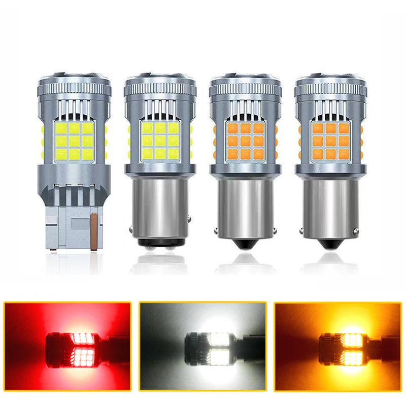 SEAMETAL Super Bright Car LED Canbus Light 1156 BA15S 1157 BAY15D P21/5W No Error For Car Turn Signal Lamp