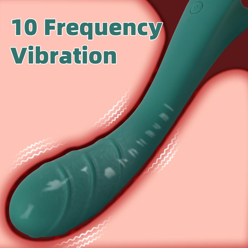 Powerful  Vibrator Dildos Wand for Women 10 Modes Clitoris Stimulator G Spot Vagina Massager Adult Sex Toys for Woman